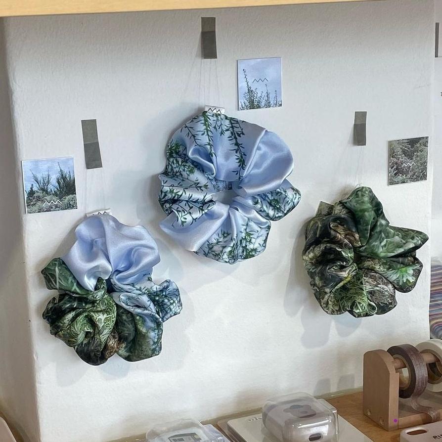 [아미뉴] P2_Wild grass scrunchy 3종