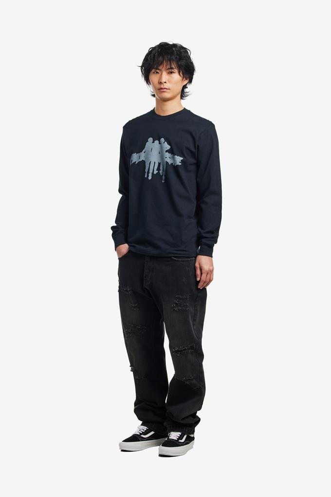 KIDS ARE ALRIGHT OUTLINE LS TEE