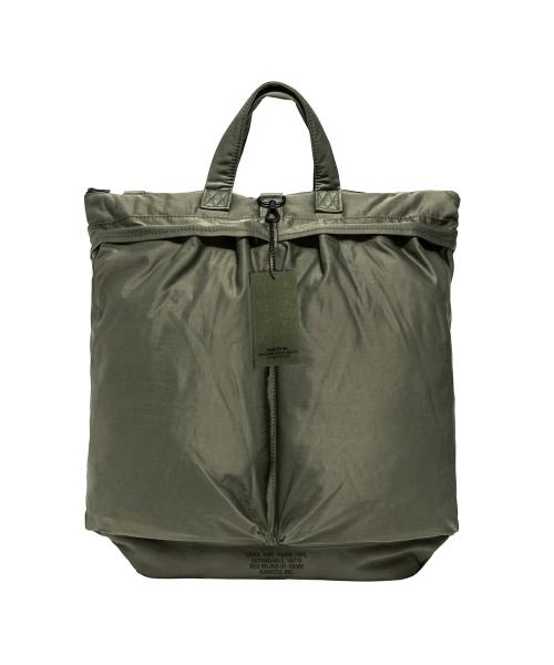 ROME HELMET BAG L (OLIVE DRAB) / RECYCLED