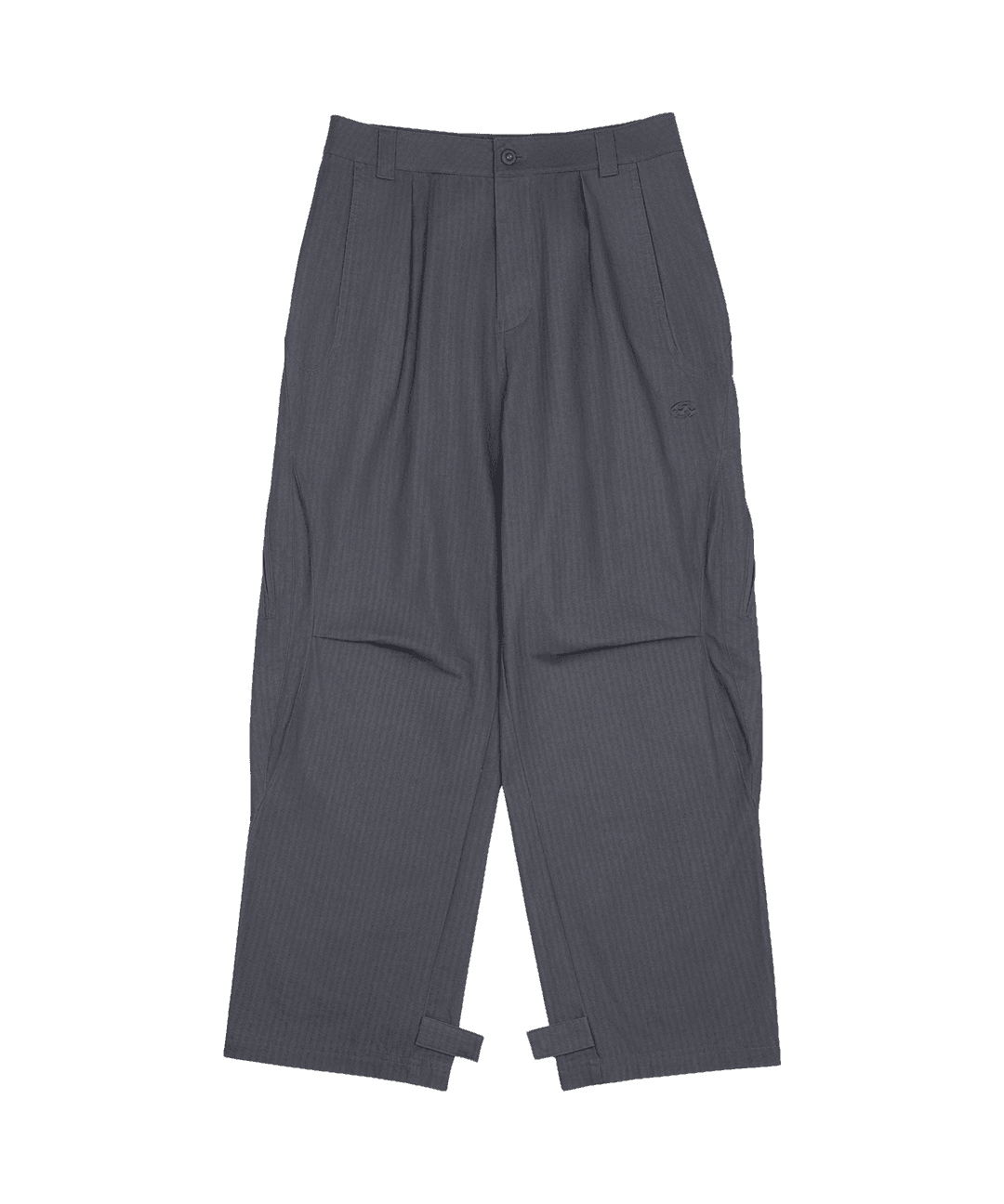 BACK POCKET PANTS [BLUE CHARCOAL]