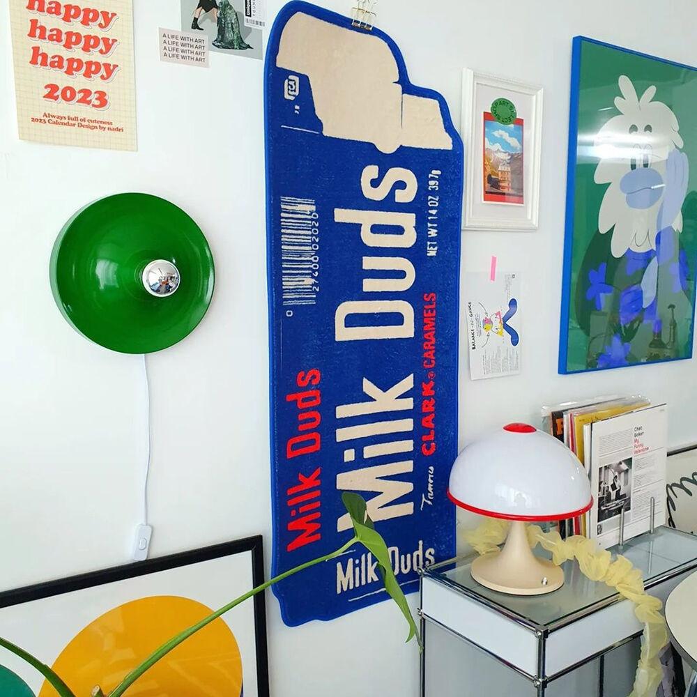 UFO KID LAMP_green_무타공벽등