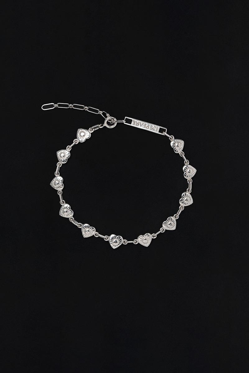 SUNSHINE HEART BRACELET [sterling silver]