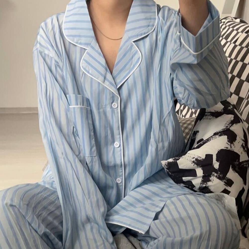 [200장 돌파] [코튼 실키] 커플 파자마 여성 빅사이즈 잠옷 남성 홈웨어