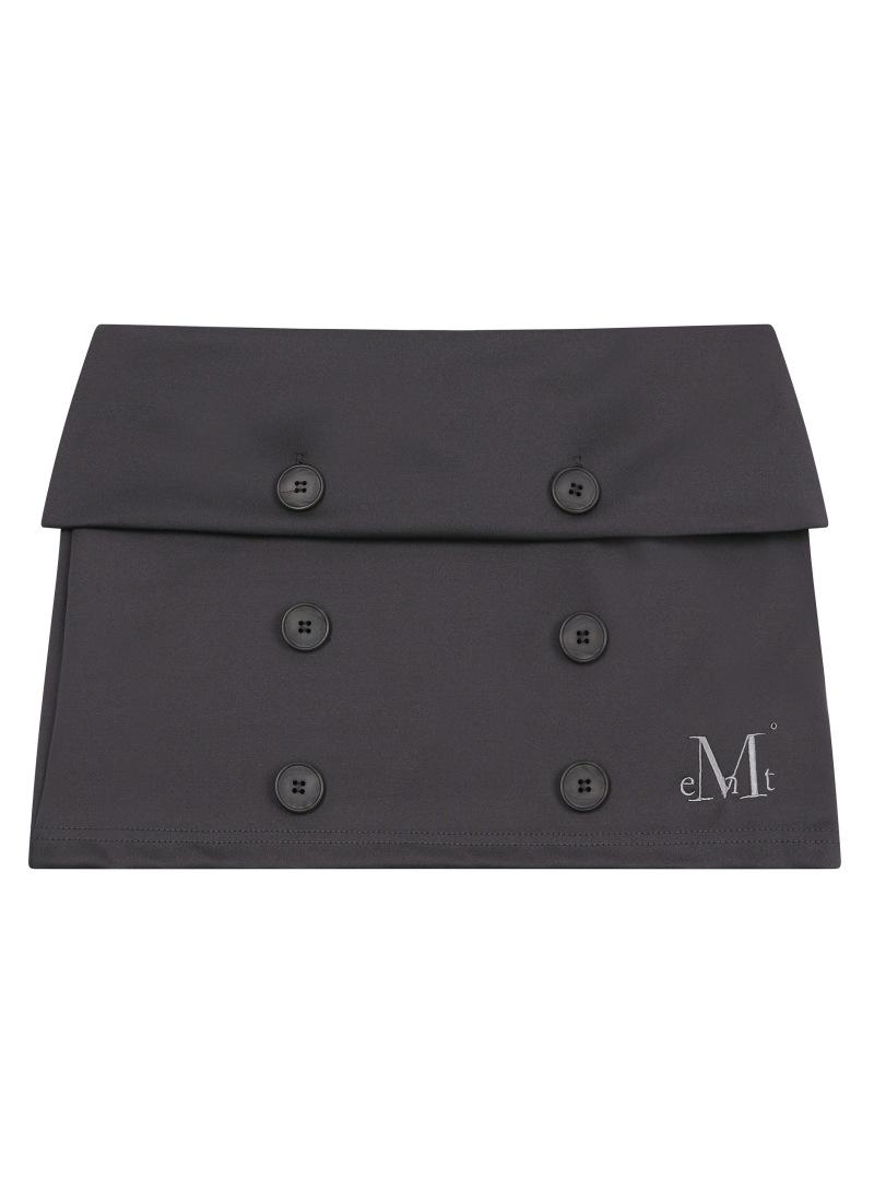 DOHAK BUTTON SEMI LOW-RISE SKIRT 도하크 버튼 세미 로우라이즈 스커트