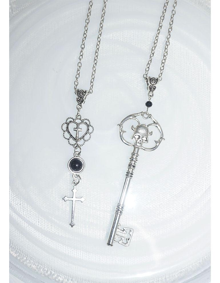 y2k goth necklace [고스 고딕 목걸이]