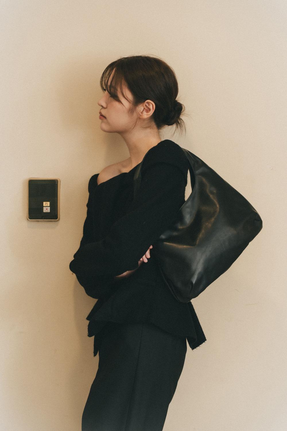 DAY BAG - LEATHER BLACK