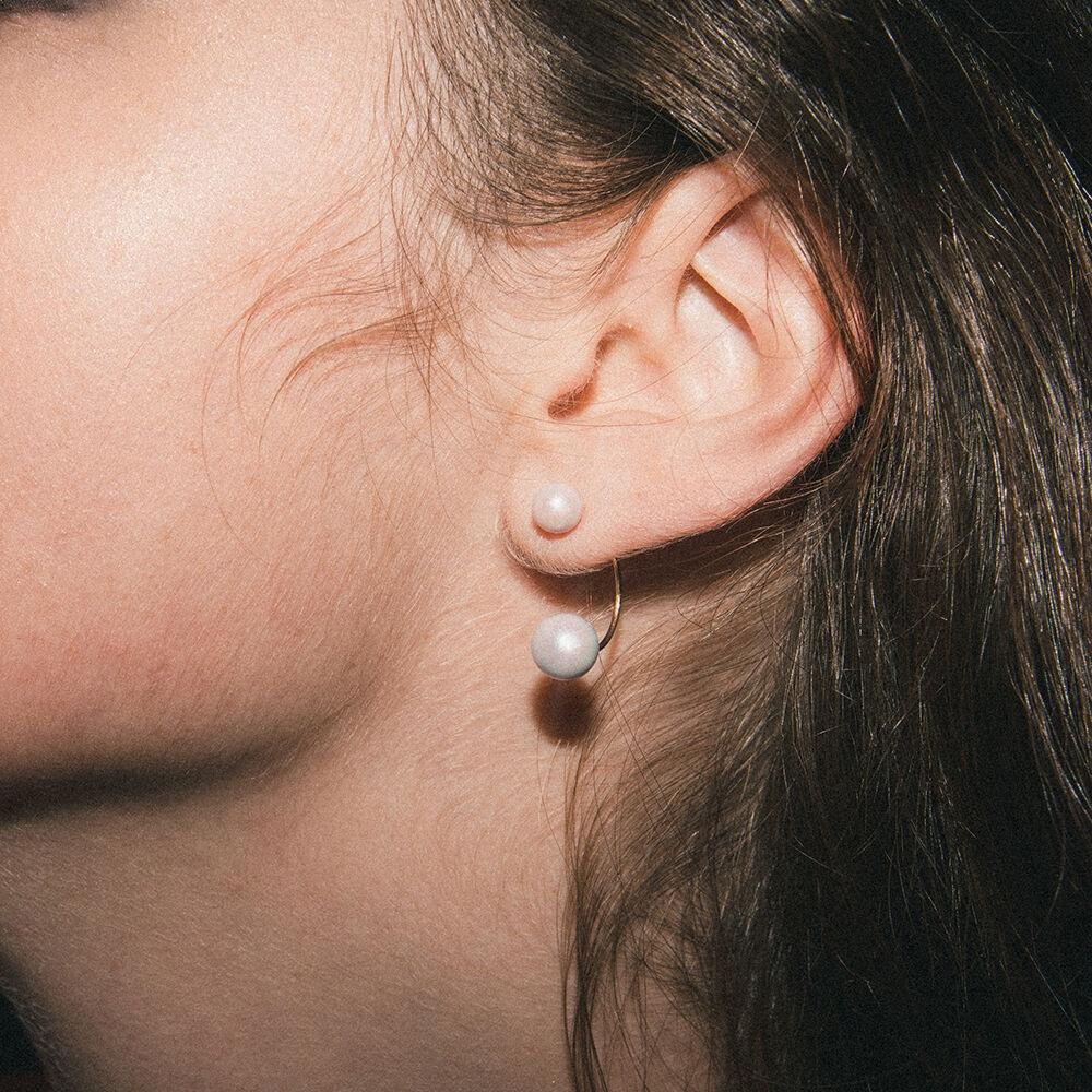 스왈 진주 이어링 (SET)