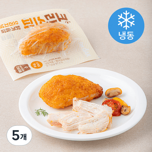 아임닭 크리스피 닭가슴살 오리지널 (냉동), 90g, 5개