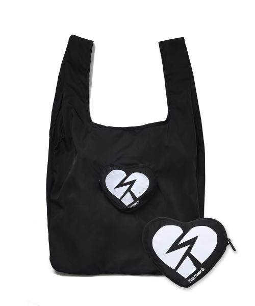 팀코믹스(TIMCOMIX)  하트 패커블 백_블랙 - 사이즈 & 후기 | 무신사