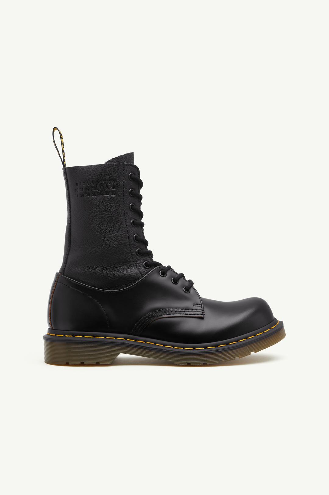 MM6 x Dr. Martens 10 Eye Twisted and Reimagined