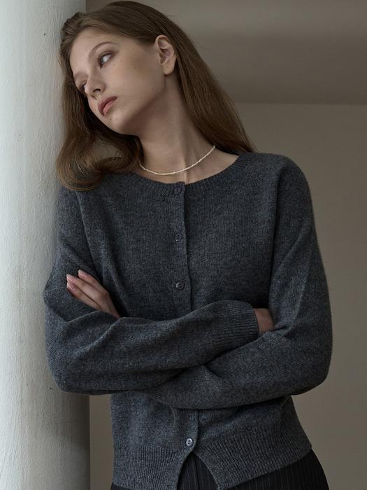 [NEW컬러추가]울 100% 베이직 라운드 가디건 3컬러 OU1501