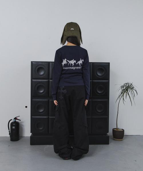 홀스 래빗 롱슬리브 (네이비)