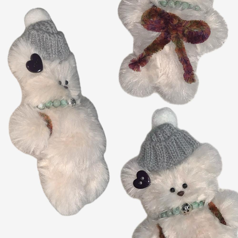 시골강아지 덕수 모루인형 키링