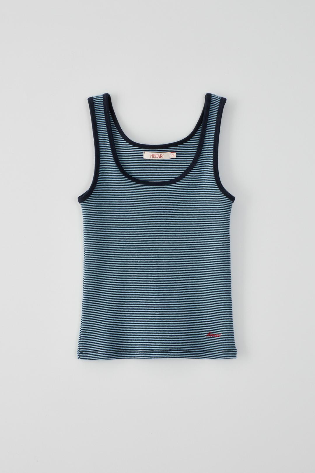 노아 스트라이프 슬리브리스_네이비