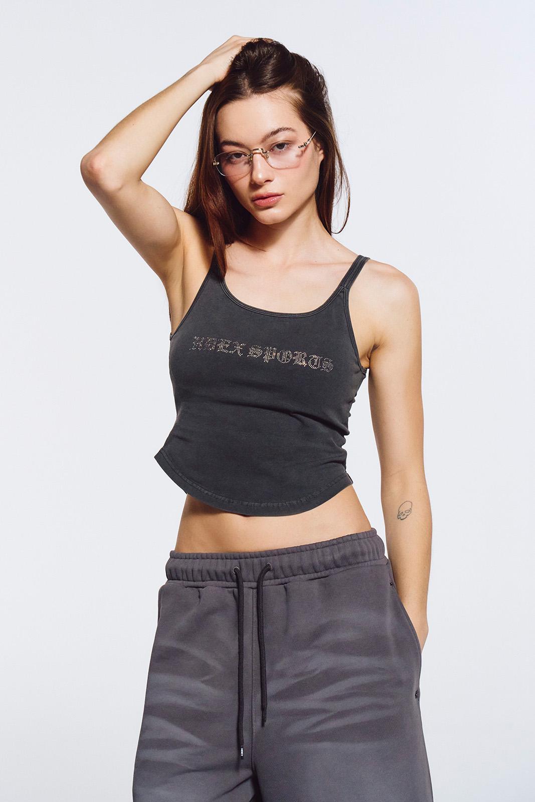 핫픽스 피그먼트 탱크탑 (Pigment Charcoal)