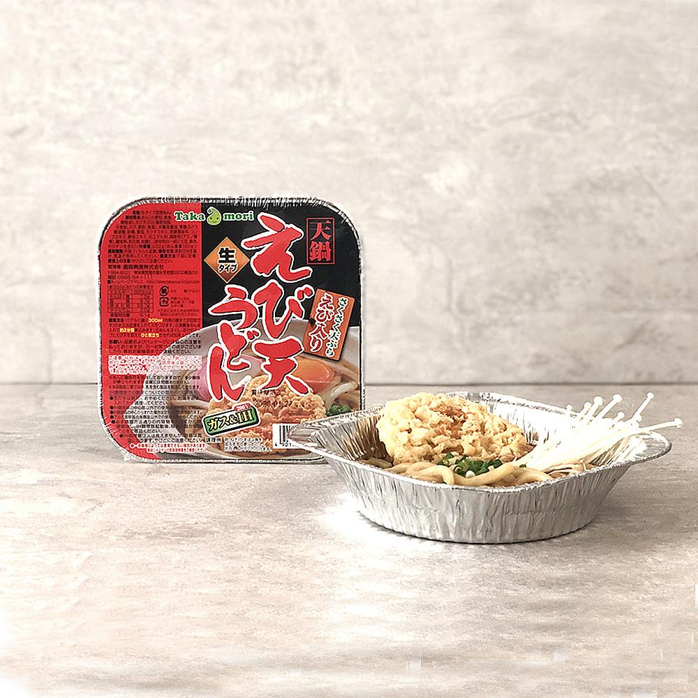 간편한 조리 일본 즉석 튀김우동 다카모리 새우튀김 우동