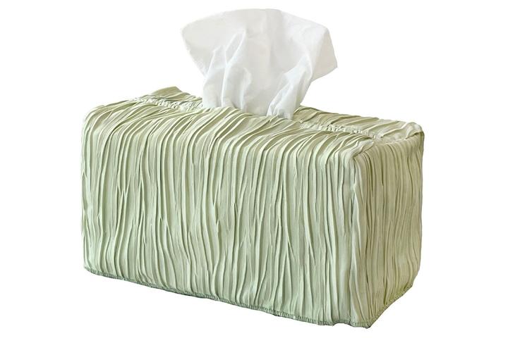 pleats tissue case - mint (m) 티슈케이스