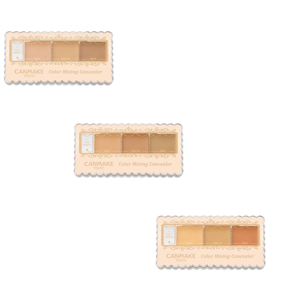 CANMAKE 캔메이크 컬러 믹싱 컨실러 3종