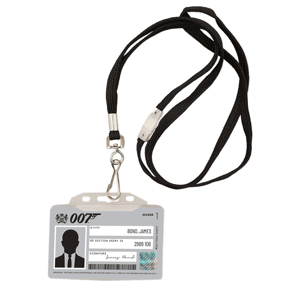 Personalised James Bond 007 ID Card