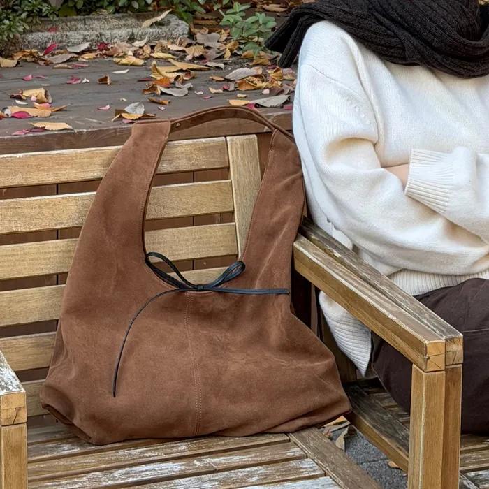 NUE drop Bag (Coffee mocha) 누드롭백
