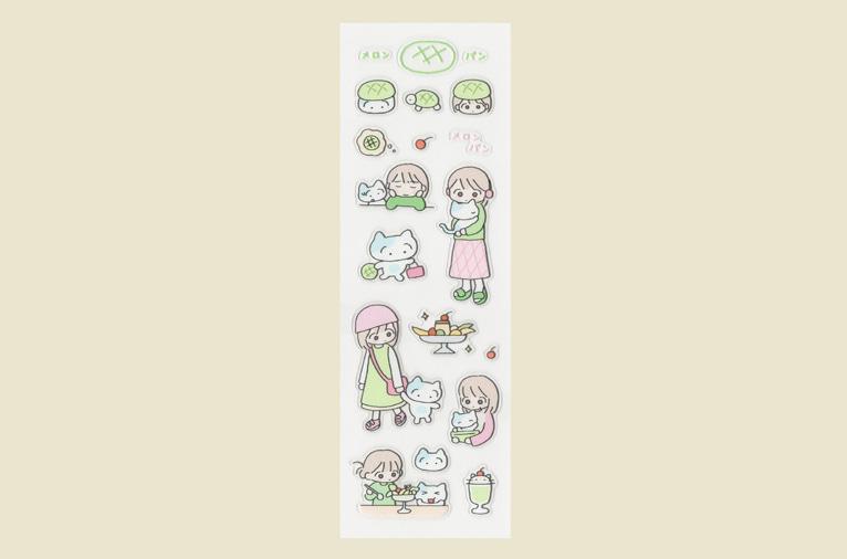 [우이] 메론빵 스티커