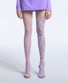 Animal Wireframe Lavender tights