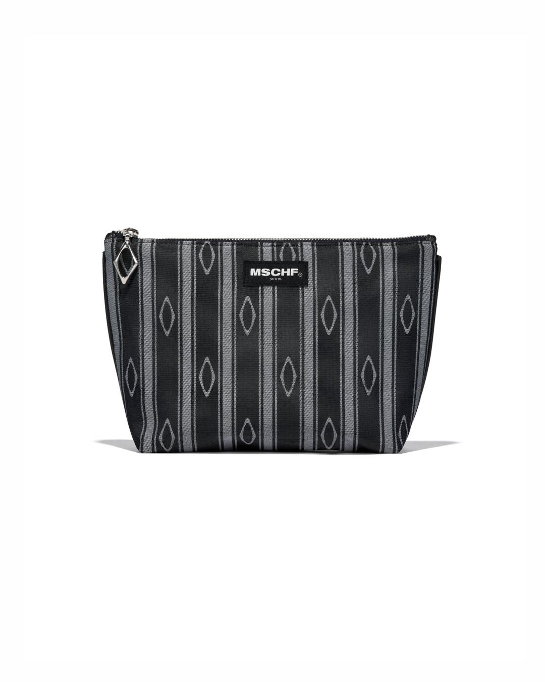 JACQUARD POUCH_BLACK