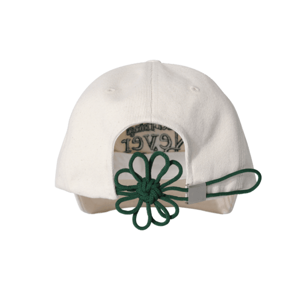FLOWER KNOT CAP - GREEN