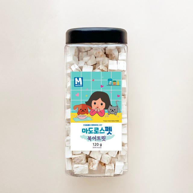 마도로스펫 북어트릿 120g(대용량) 동결건조간식 트릿