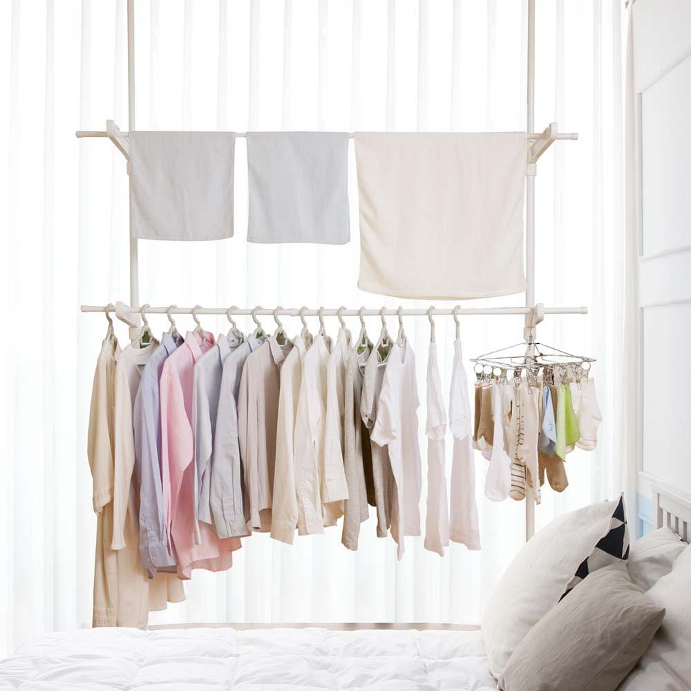 아이리스 빨래 이불 의류 옷 수건 건조대 MW-260NR