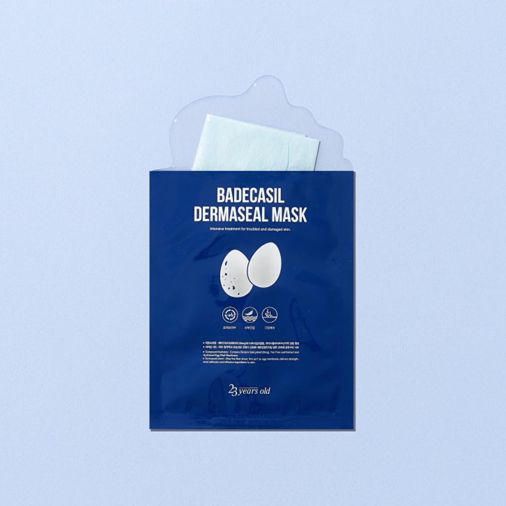 23yearsold 바데카실 더마실 깐달걀피부 마스크팩 10매입
