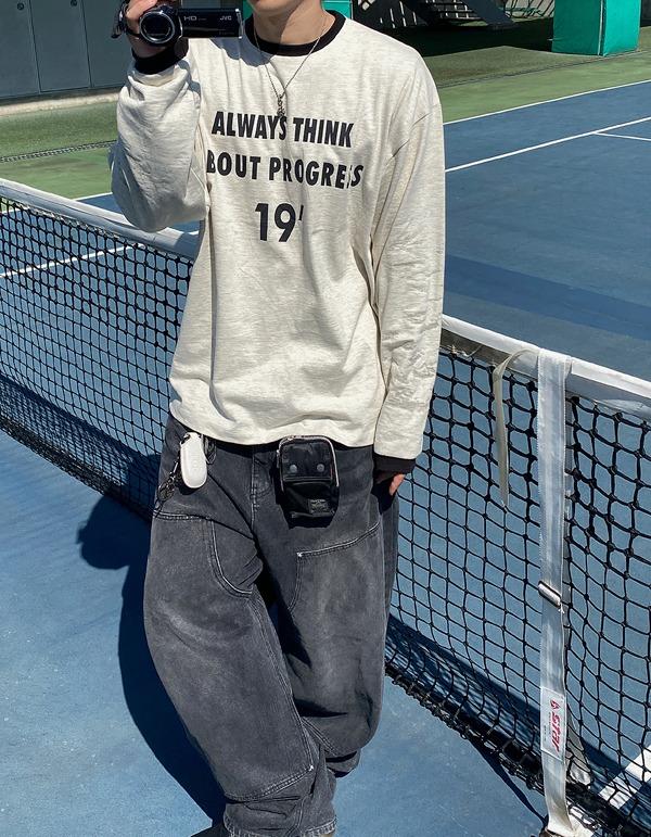 No.0907 19 ringer T (3color)