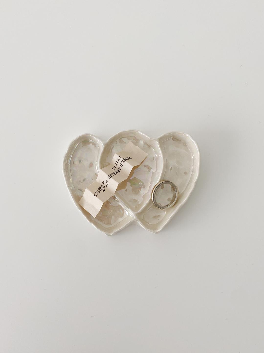 objee ceramic | Heart tray