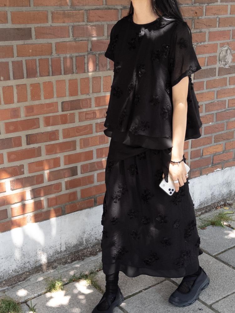 Silky bloom blouse *7일 소요