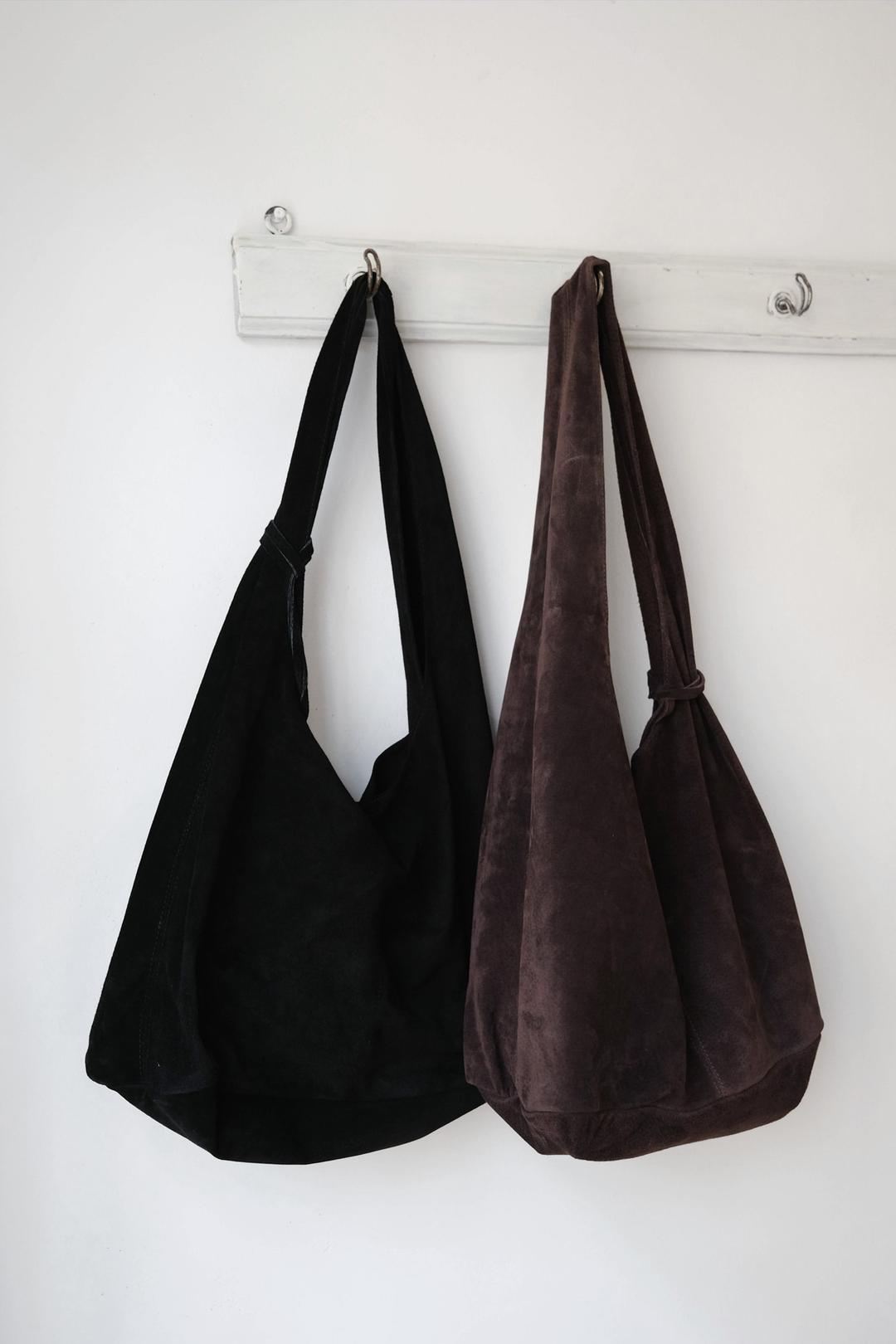 Colette wide suade bag (2col)