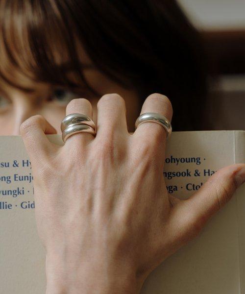 [Silver925]SD020 basic curve ring