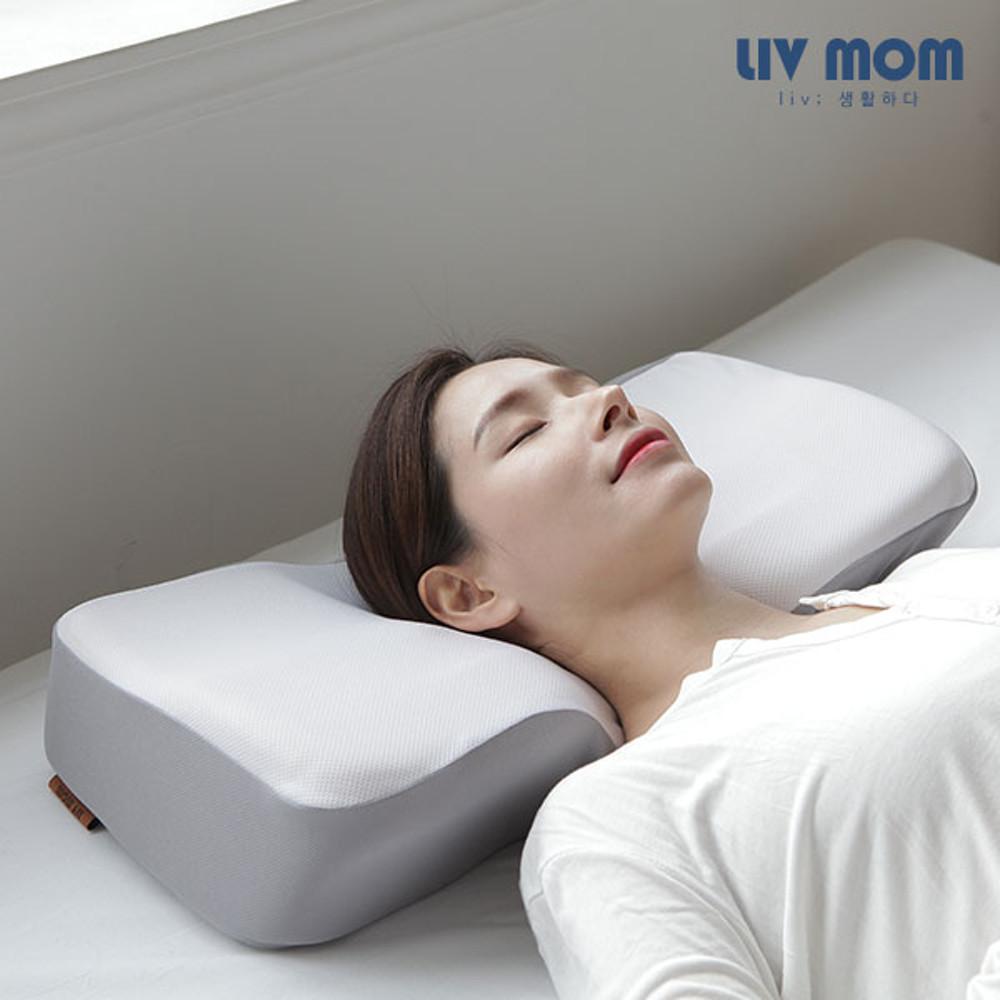 리브맘 메모리폼 경추 베개