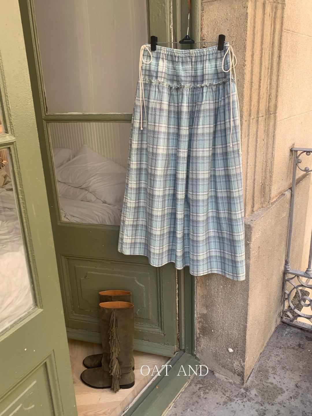 [made] 지젤 체크 스커트 (3/8까지 10%할인)