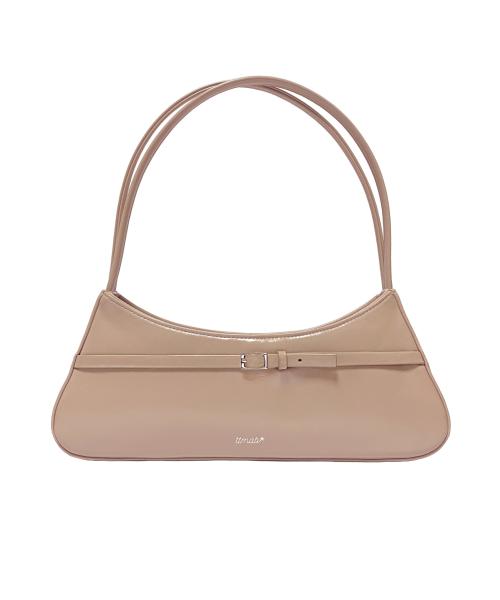 미니버클 스몰 바게트백 - Latte Beige