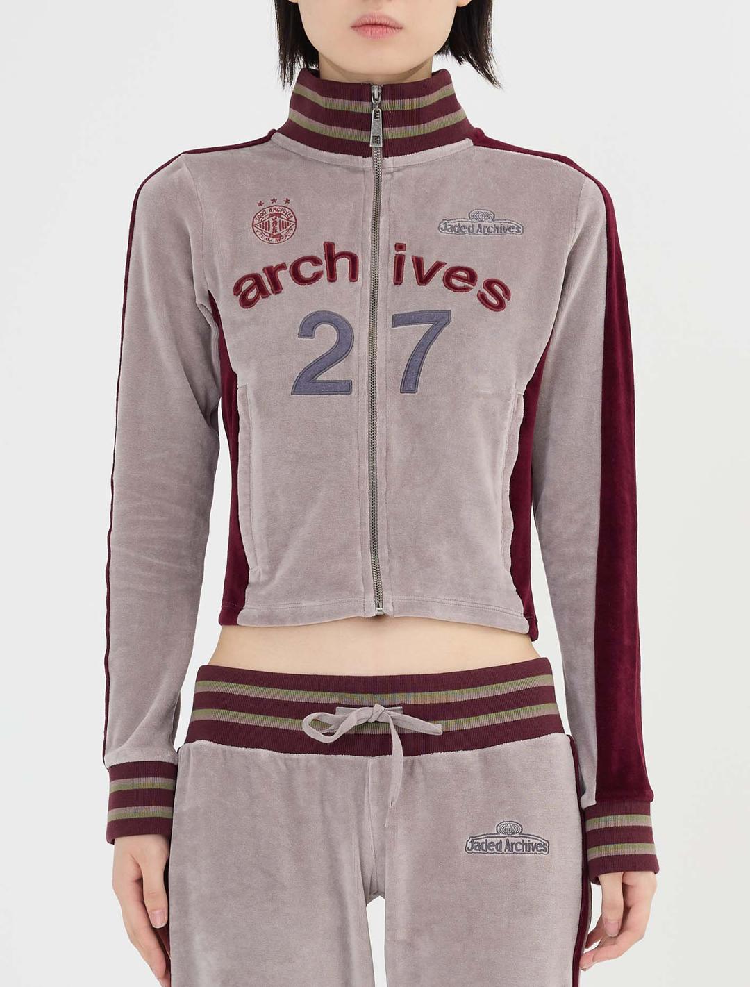 제이디드 런던 X 2000아카이브스 벨루아 트랙 탑 카키