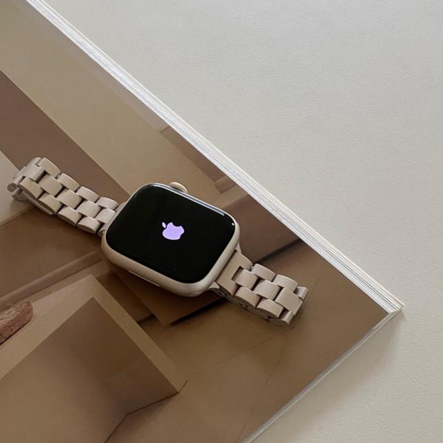 애플워치 7 SE 6 스트랩 미니메탈 밴드 줄 줄질 시계줄