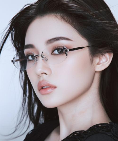 RC MUMU 무테 안경 SILVER