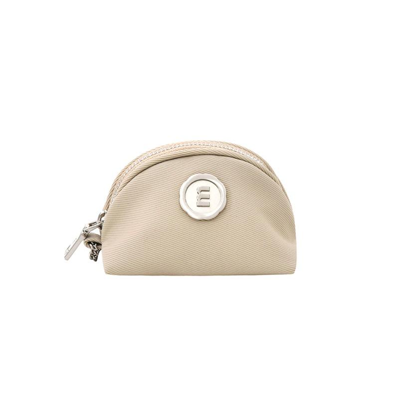clo pouch keyring - mocha beige