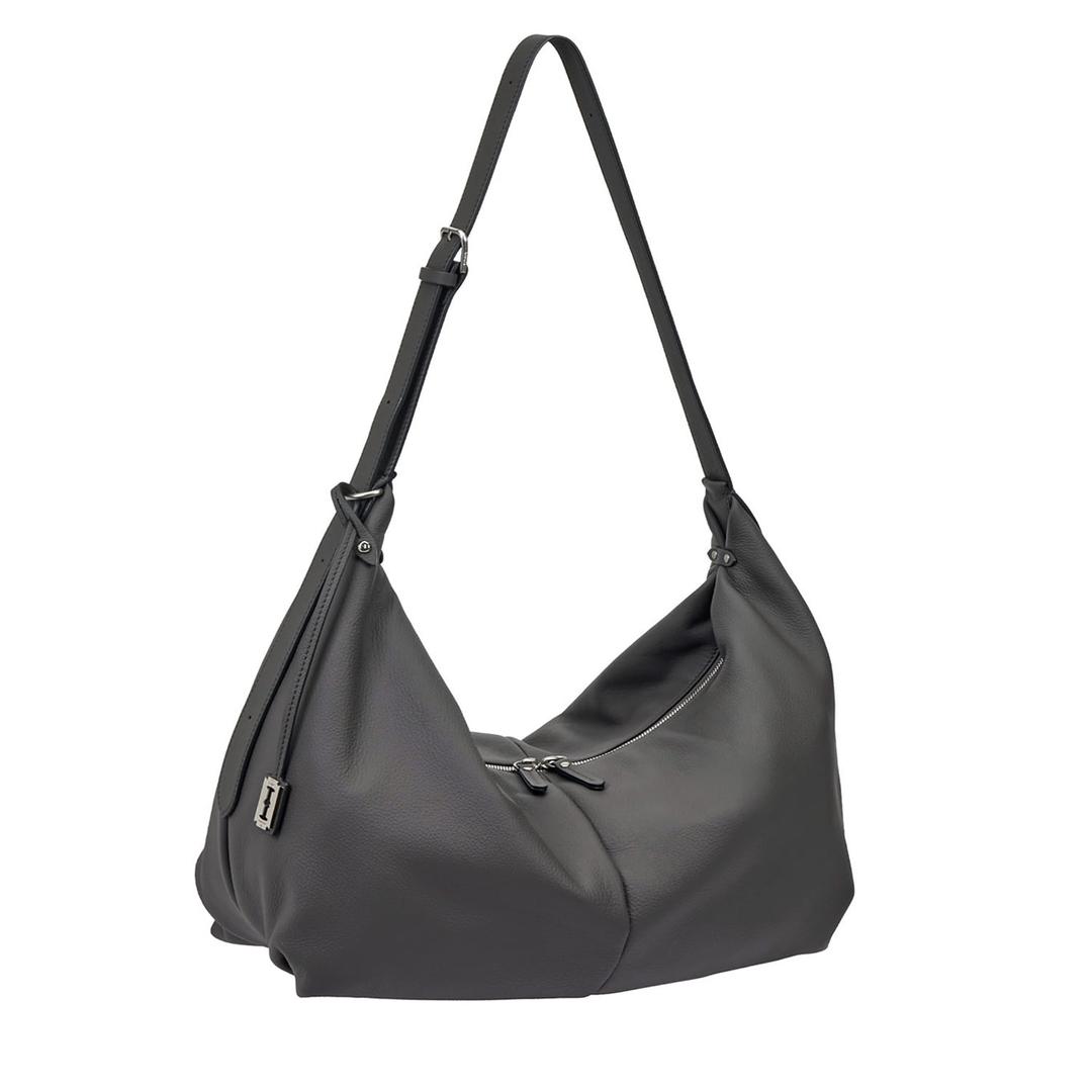 Halfmoon Groovy Hobo L (하프문 그루비 호보 라지) Shadow Grey