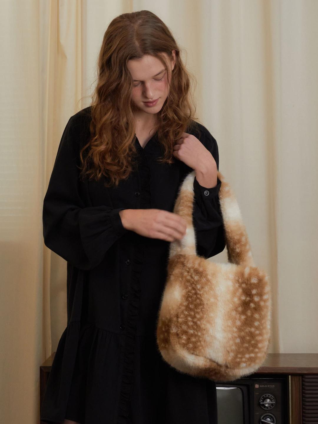 Bambi fur bag (Beige)