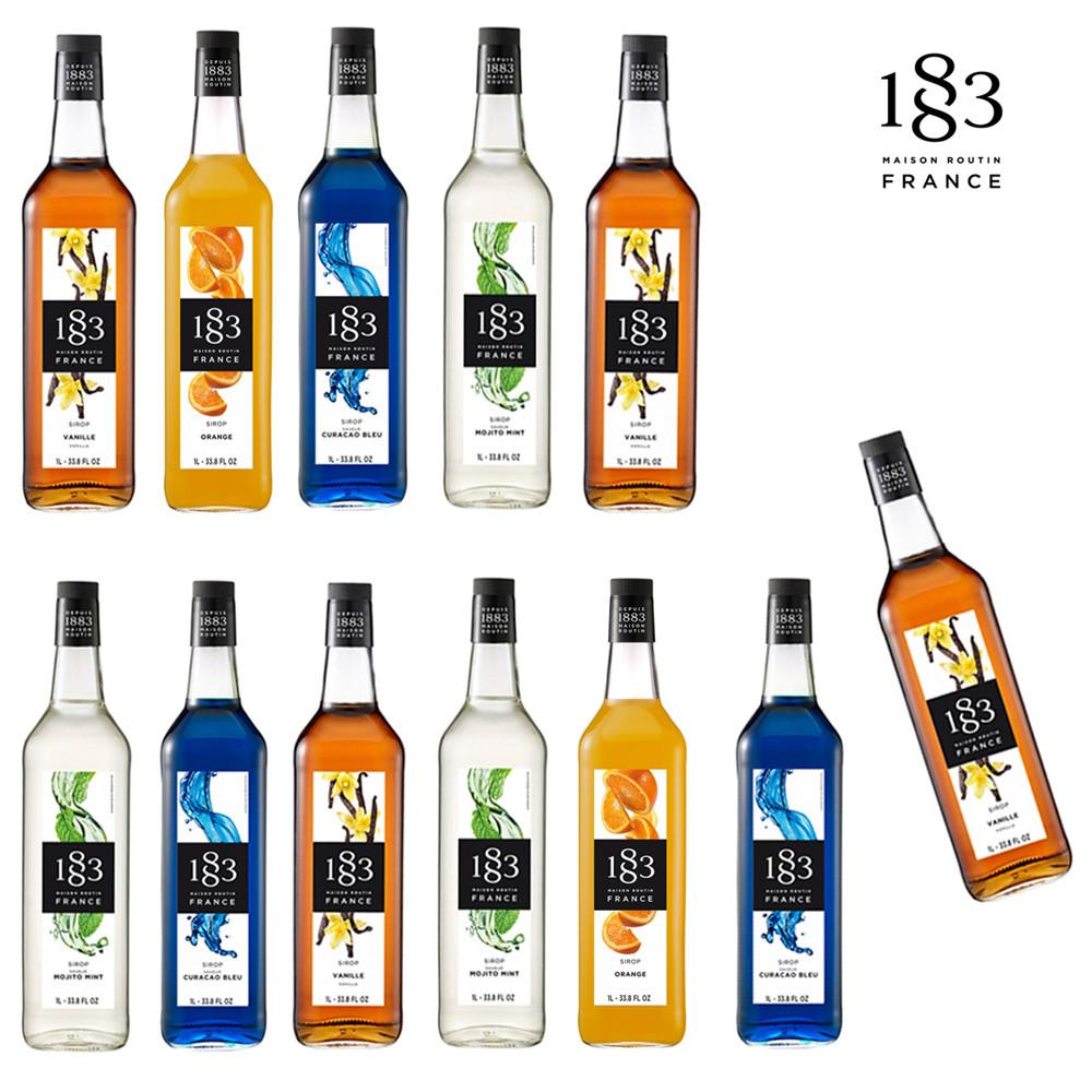 1883 바닐라 시럽 카라멜 헤이즐넛 블루큐라소 그레나딘 초코 민트