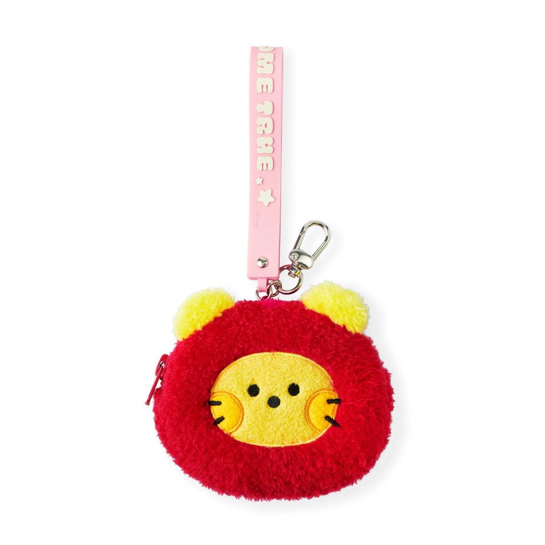 라인프렌즈 TRUZ LAWOO 미니니 얼굴 인형 파우치