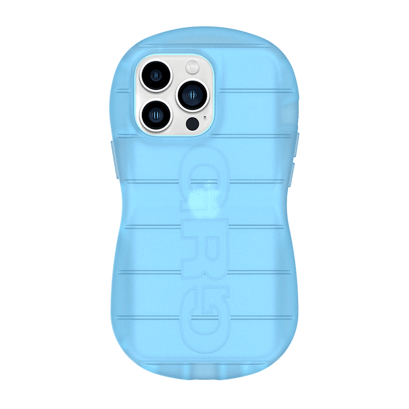 STEP BOOSTER CASE - CLEAR BLUE