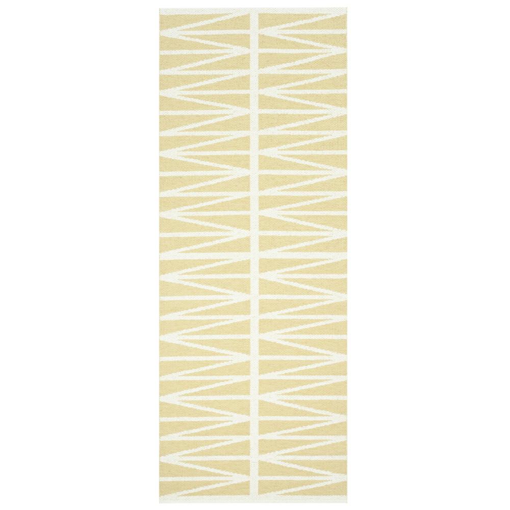 브리타스웨덴 헬미 러그 yellow 70x150 cm