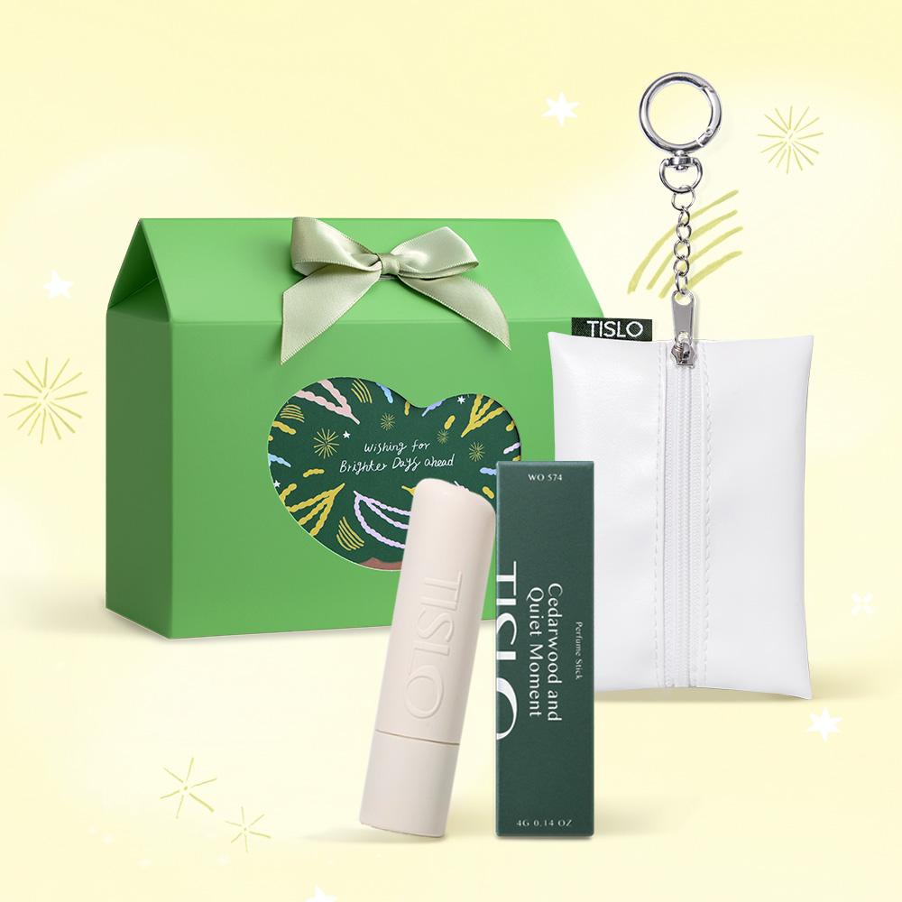 [파우치에 쏙! 데일리 향기 선물]고체향수+미니 파우치 키링 증정